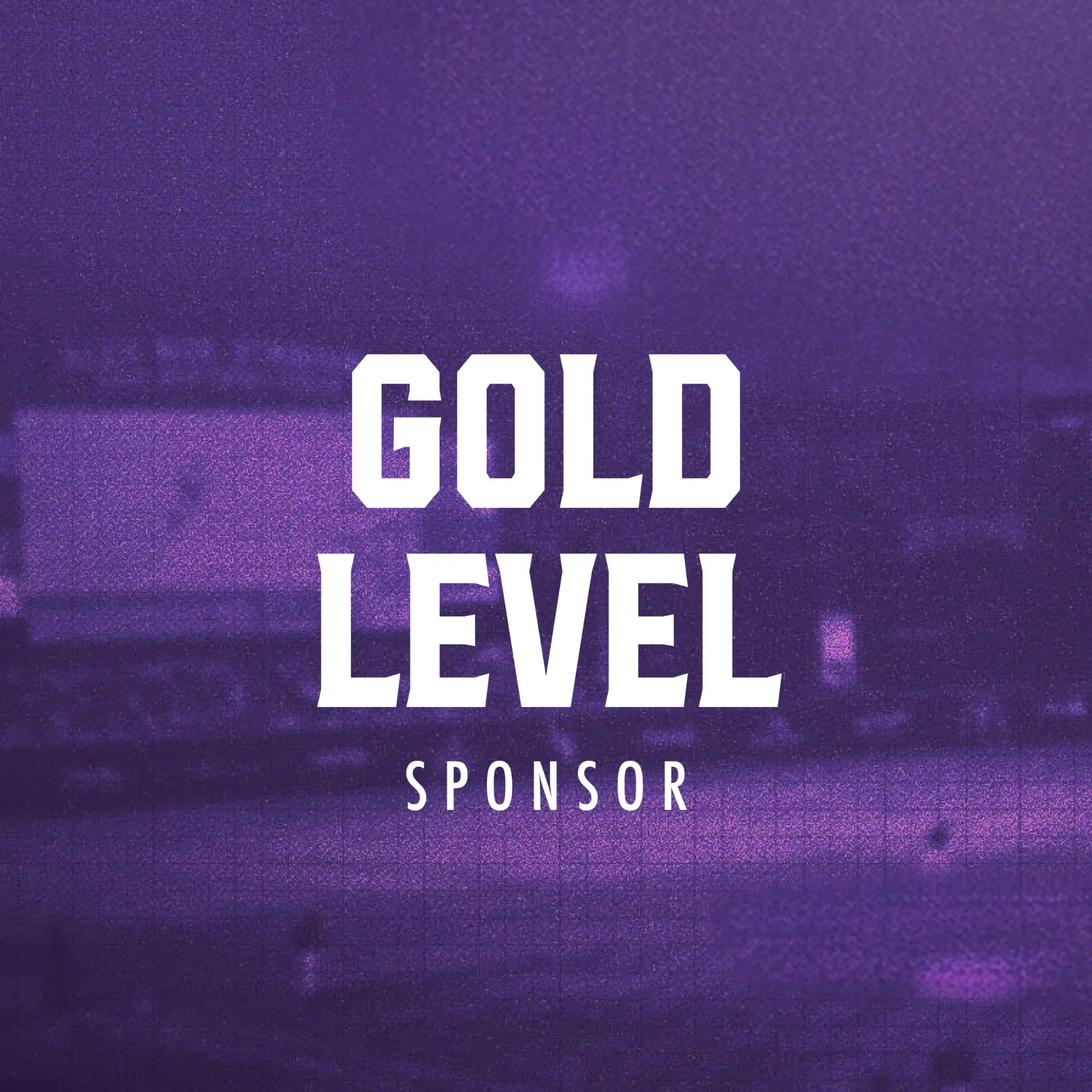 Gold Level Sponsor