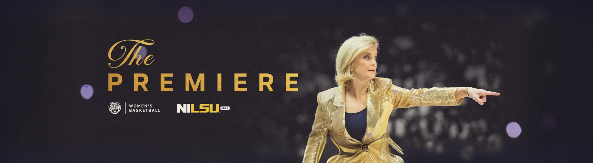 Support LSU Women's Basketball banner